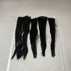 S-Noilite 30" Natural Black 5 Clips Long Straight Hair Extensions